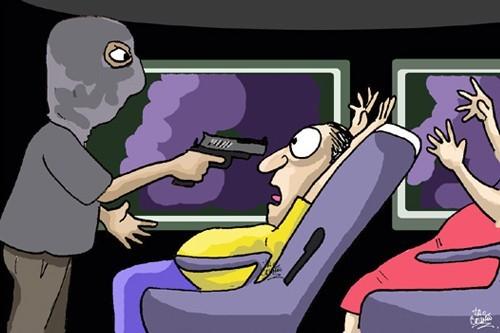 Imagem do roubo de combustível